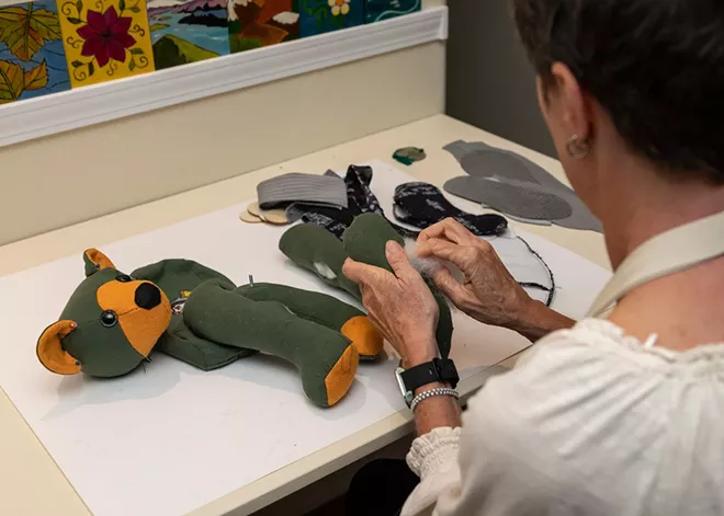 Sandpoint resident Michelle Sebern creates space for mourning, one memory bear at a time