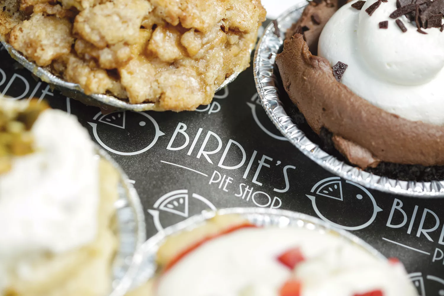 At Birdie’s Pie Shop, Sharee Moss offers pies in every size and flavor at her shop named after her beloved grandmother