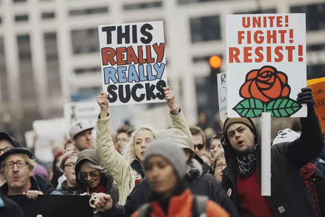 Scenes from Trump's inauguration and protests in Washington, D.C.