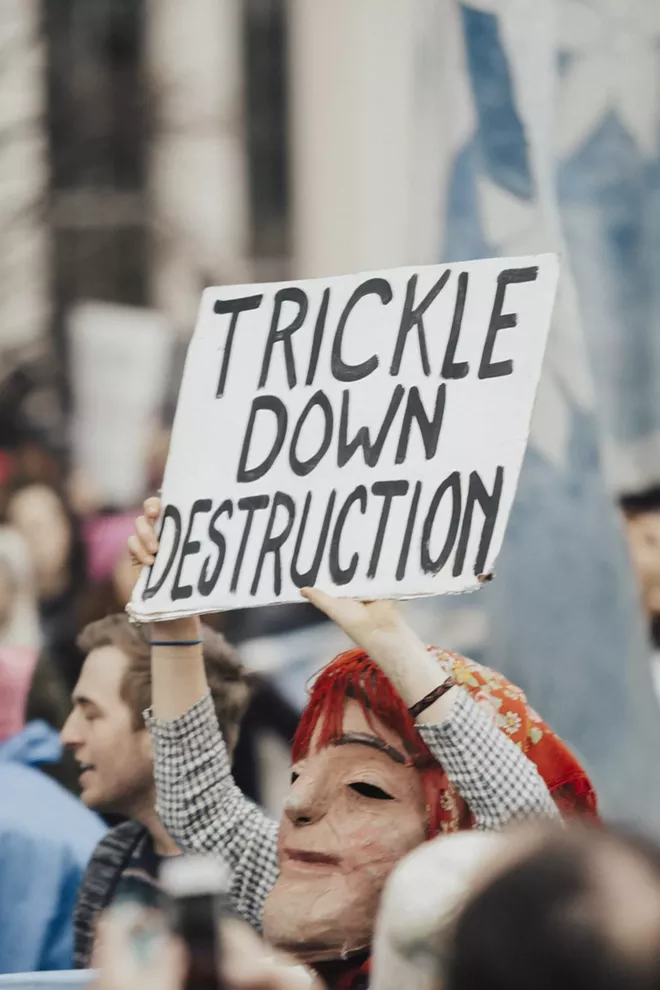 Scenes from Trump's inauguration and protests in Washington, D.C.