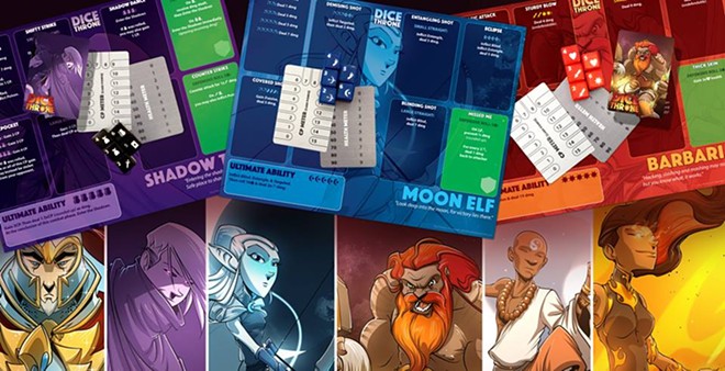 Local tabletop game makers find fast success for crowd-funded project Dice Throne