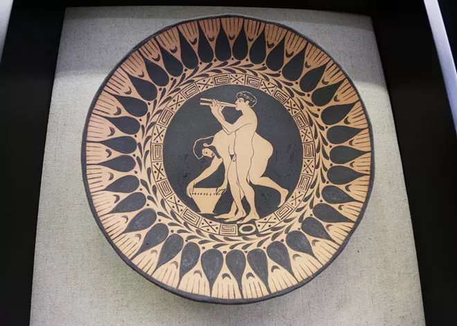 Artist Mary Frances Dondelinger brings an "ancient civilization" to life