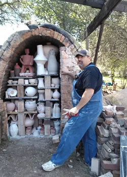 Angel Olegario Luna transforms clay into artworks that tell the story of family, food and culture