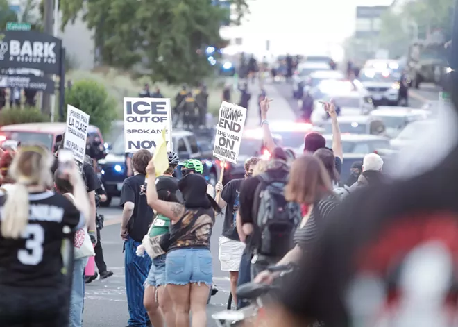 NEWS BRIEFS: Nine Spokanites were detained by federal agents last week