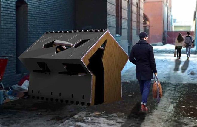 Is this the homeless shelter of the future?