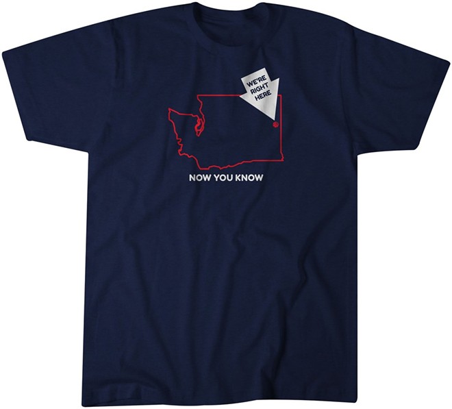 Help people find Gonzaga and Spokane with this T-shirt (2)