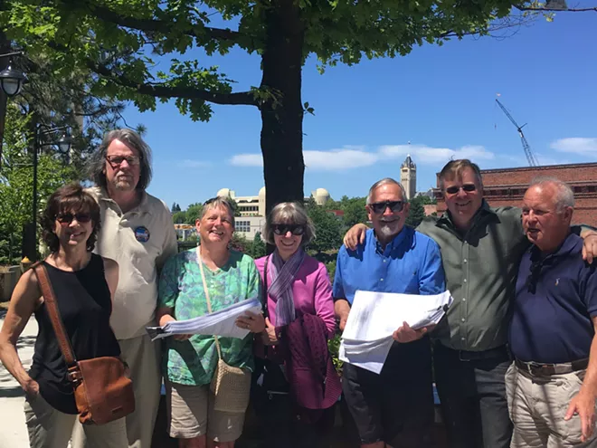 Safer Spokane submits oil and coal train initiative signatures, aiming to get on November ballot (2)
