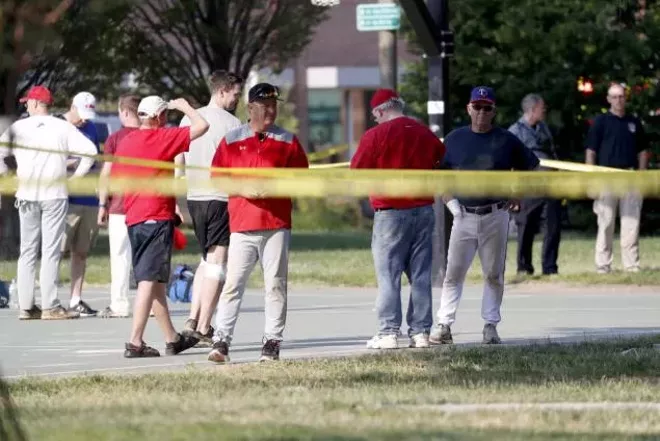 GOP congressman among several injured in shootings outside D.C., shutdown looms in Olympia, and morning headlines
