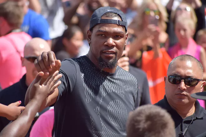 Kevin Durant came to Hoopfest, and it was awesome
