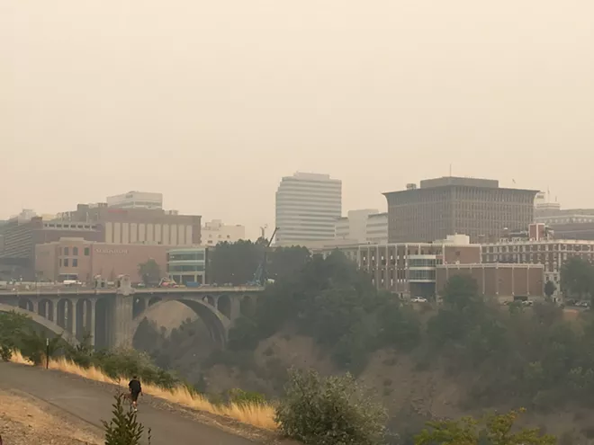 House of Charity encourages folks to come inside, as Spokane air quality is dangerous for all