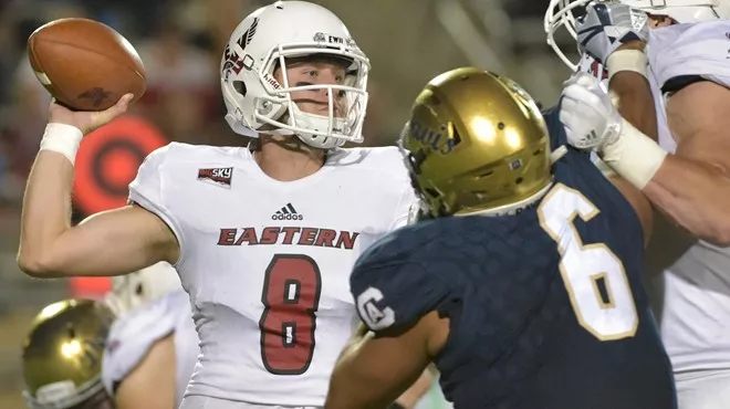 MONDAY MORNING PLACEKICKER: Cougs pass first road test, Gubrud's arm rallies Eagles, Pirates keelhauled