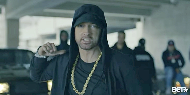 Eminem Lashes Out at Trump With Freestyle Rap Video