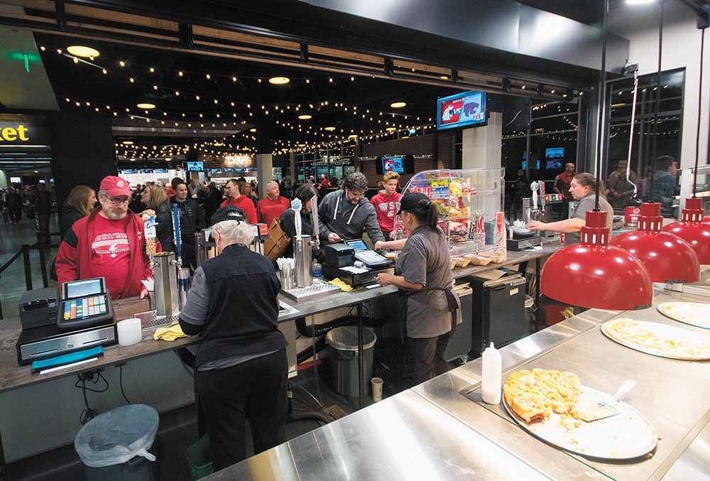 Spokane Arena unveils new restaurant-style dining options, remodeled concessions area