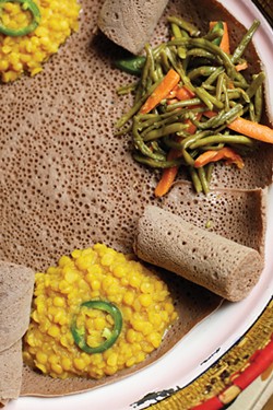 Queen of Sheba's Almaz Ainuu loves to spread the news about Ethiopian food and culture