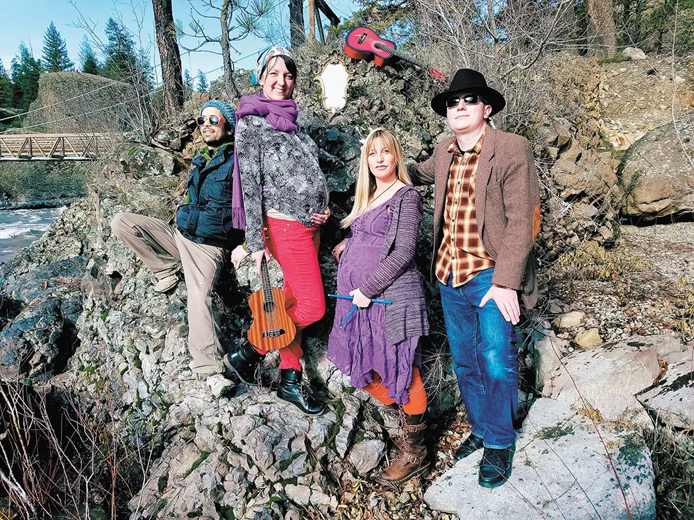 Fronted by two pregnant members, Spokane's Atlas Hugged aims to create a friendly community