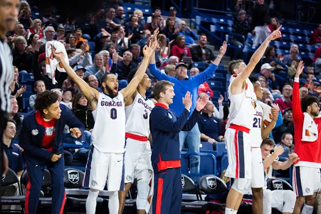 Final road trip all that stands between Zags, another WCC regular-season crown
