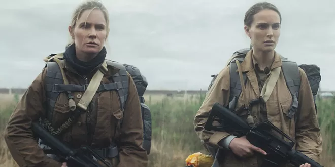 This week, Natalie Portman is a gun-toting biologist and Daniel Radcliffe is a DEA snitch