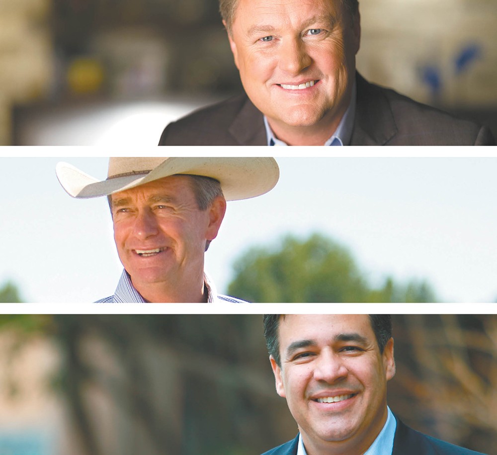 Things get personal as three main challengers fight to be the Republican nominee for Idaho governor