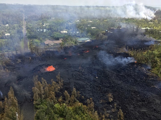 As Volcano Erupts in Hawaii, ‘I Can See My House Burning’