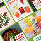 Cannabis cookbooks geared &#10;toward ganja gourmands and culinary newbies alike