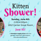 Humane Society of the Palouse: Kitten Shower