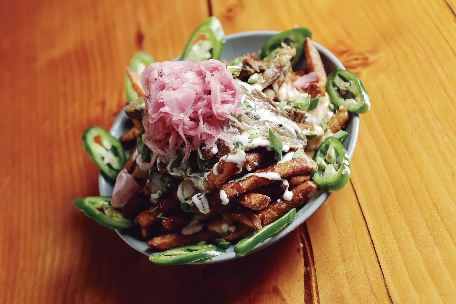 Whet your whistle with one of a thousand whiskeys and enjoy a meal as