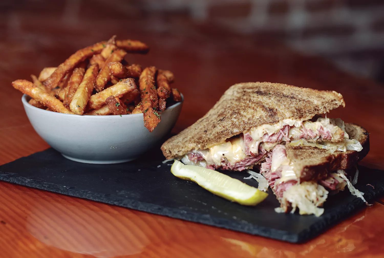 Whet your whistle with one of a thousand whiskeys and enjoy a meal as