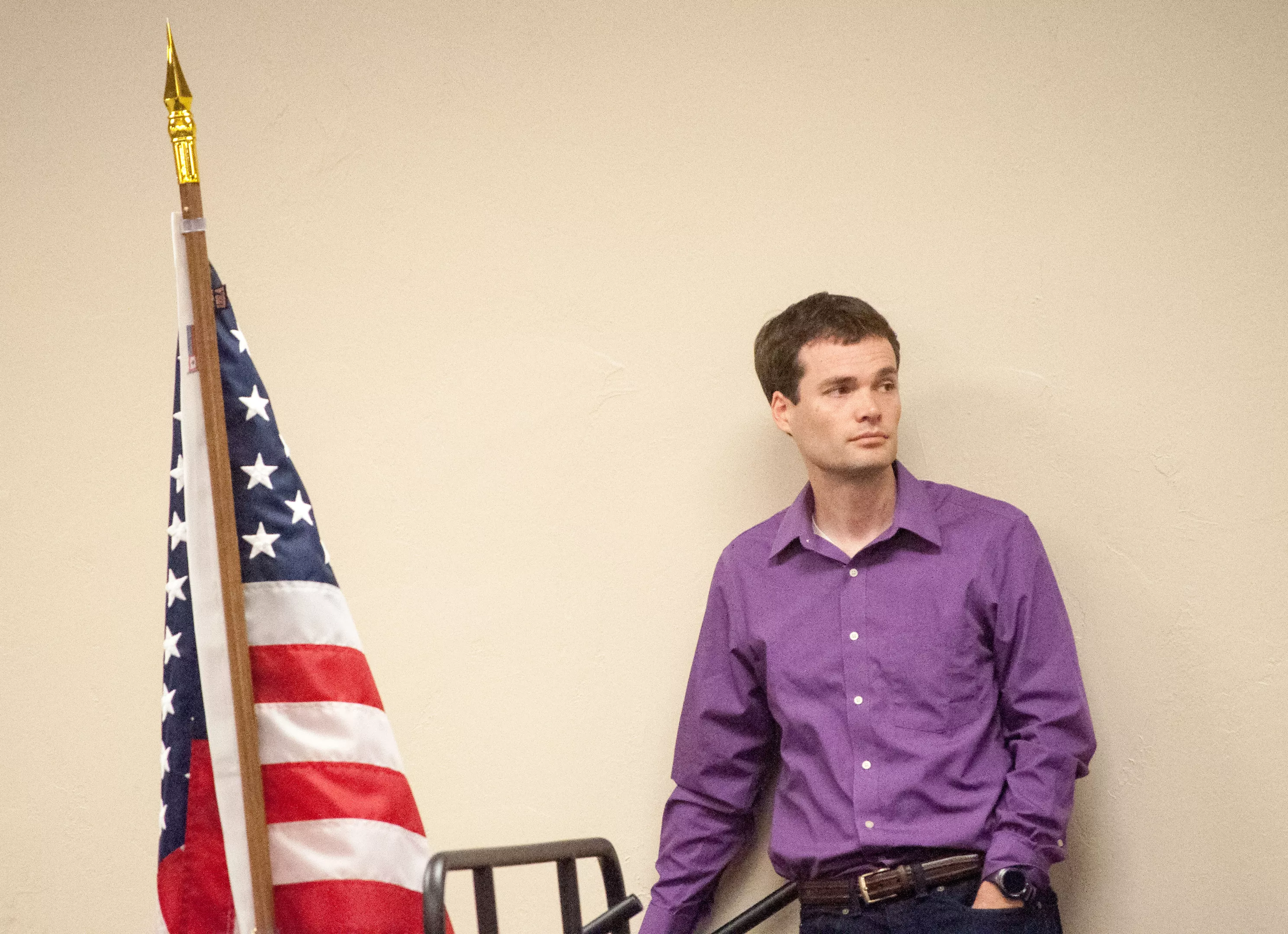 Andrew Biviano, chair of the Spokane County Democrats, has been pushing to get the party out from under the cloud of Public Disclosure Commission issues.