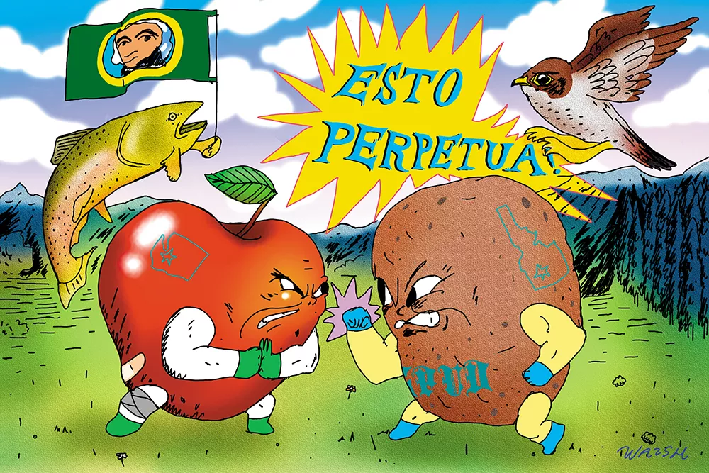 Idaho vs. Washington Annual Report Spokane The Pacific Northwest