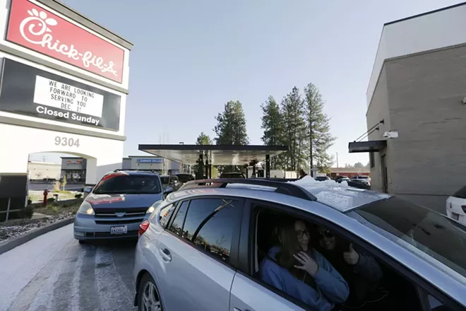 Chick-fil-A Grand Opening on the Northside of Spokane