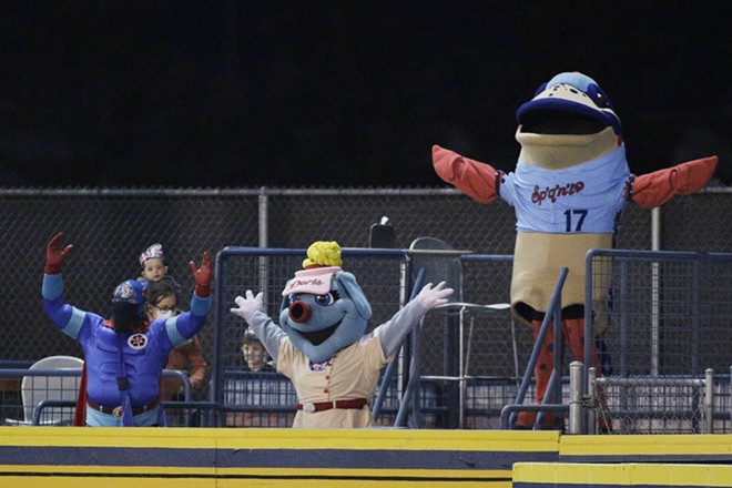 Photos of the Spokane Indians opening day win over the Eugene Emeralds at  Avista Stadium on Apr. 11, 2023, Spokane, The Pacific Northwest Inlander