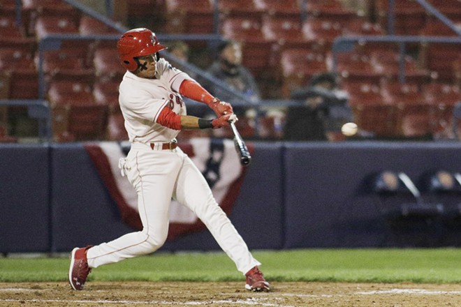 Photos of the Spokane Indians opening day win over the Eugene Emeralds at  Avista Stadium on Apr. 11, 2023, Spokane, The Pacific Northwest Inlander