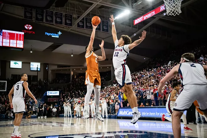 Photos from Gonzaga's 86-74 win against No. 5 Texas