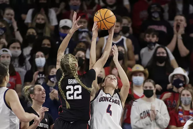 Stanford vs. Gonzaga Basketball Game 11/21/21