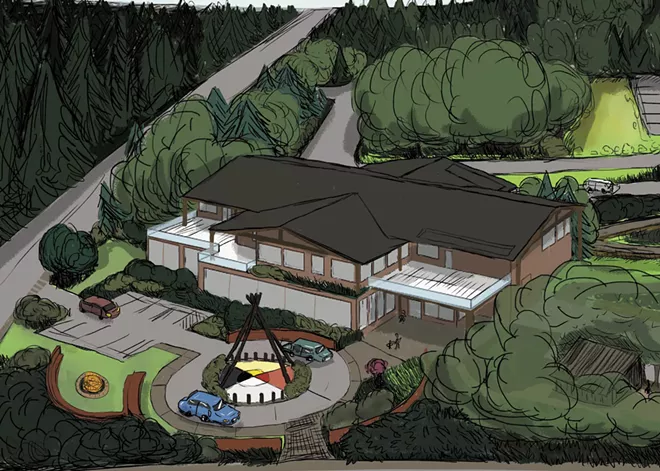 Spokane's American Indian Community Center hopes to build a new facility in High Bridge Park - Vimarsana News
