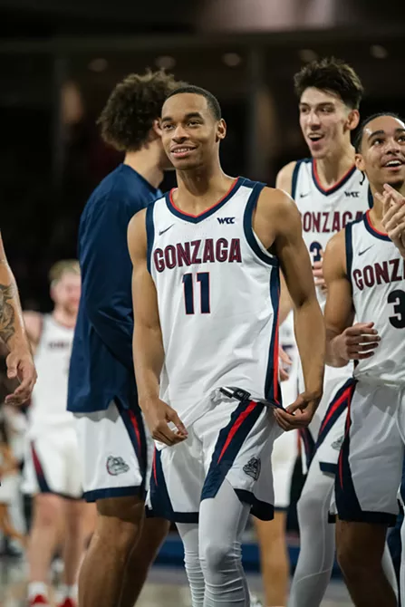 Photos from Gonzaga's 86-74 win against No. 5 Texas