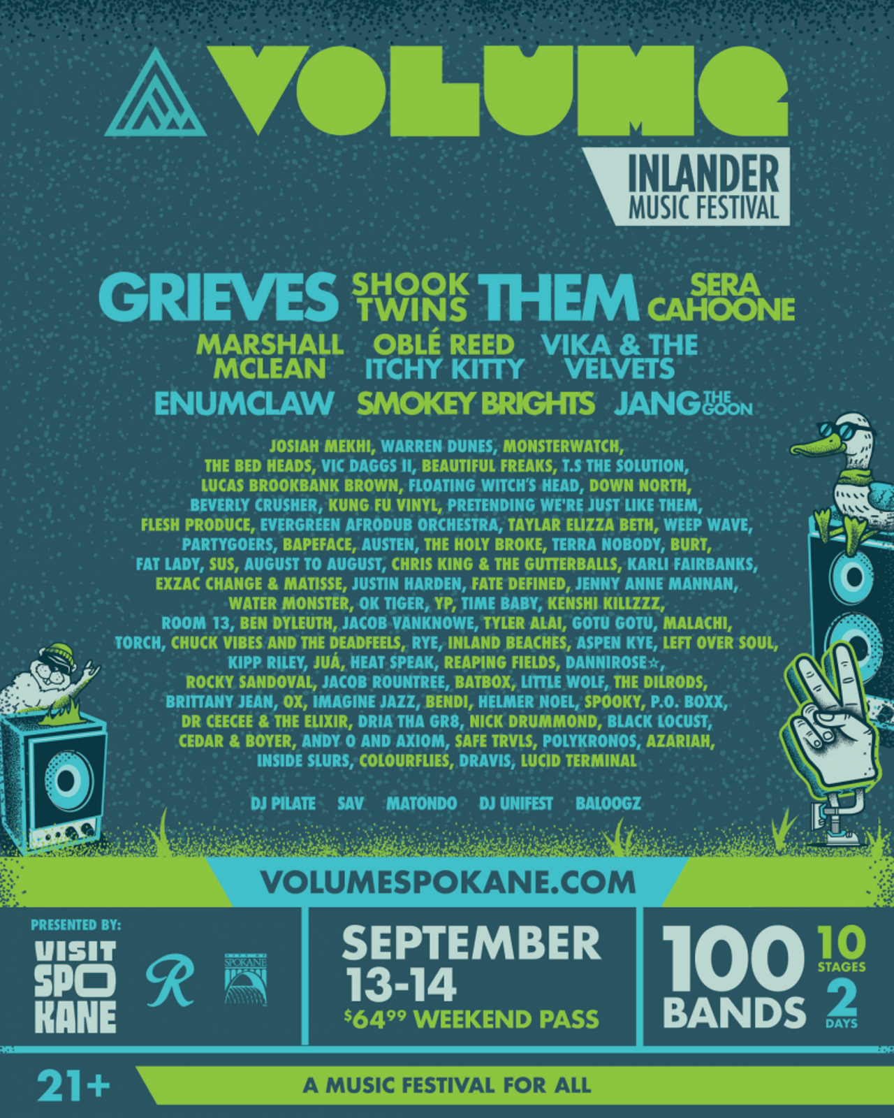 Inlander Volume Music Festival Downtown Spokane Live Bands The Pacific Northwest Inlander