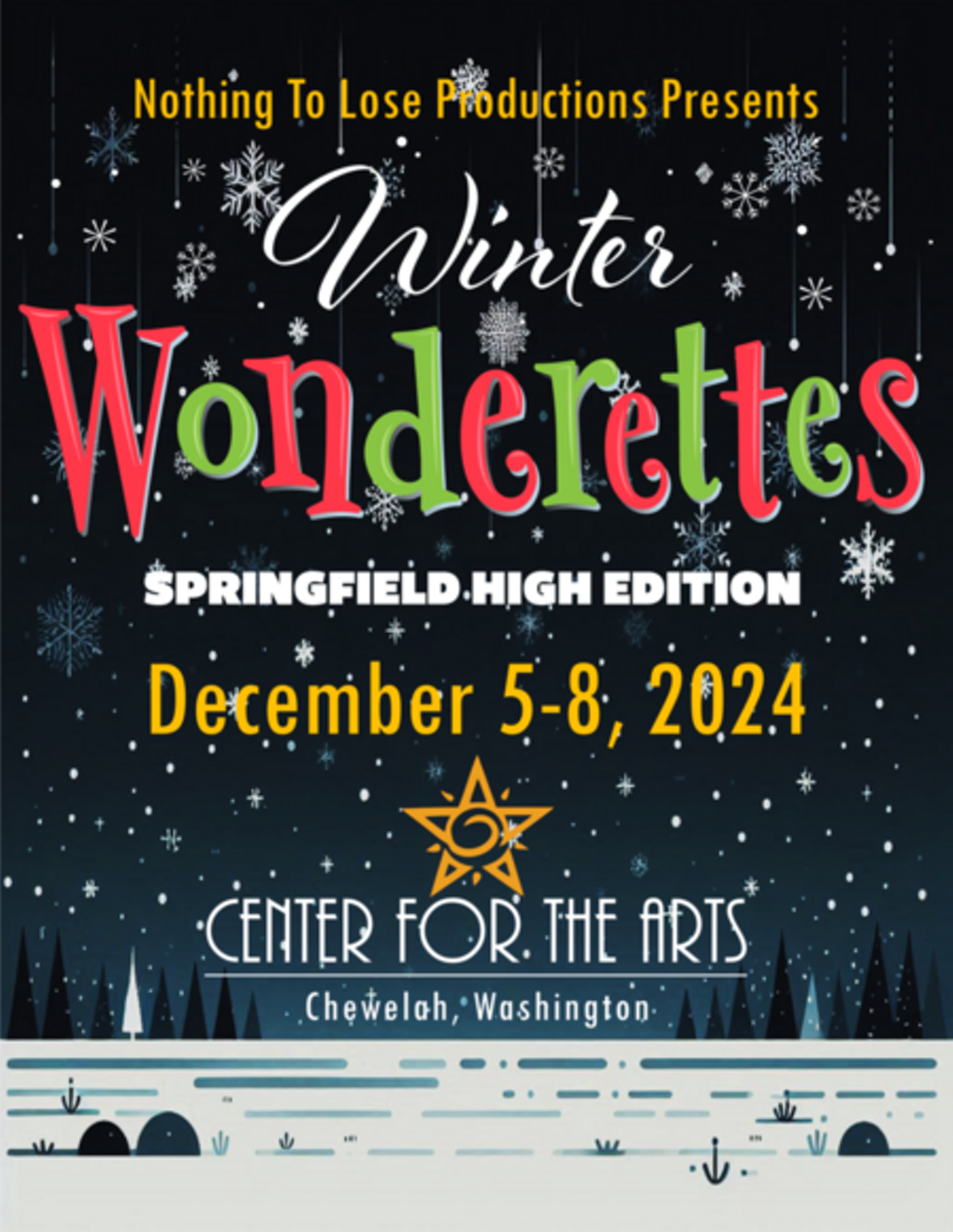 Winter Wonderettes Chewelah Center for the Arts Theater & Dance