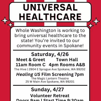Image: Universal Healthcare Town Hall