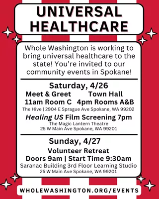 Image: Universal Healthcare Town Hall