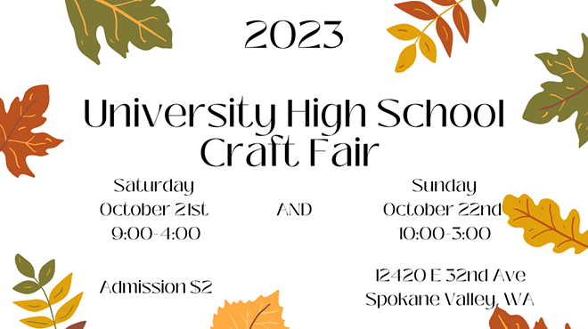 University High School Craft Fair