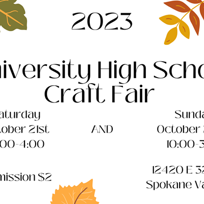 University High School Craft Fair