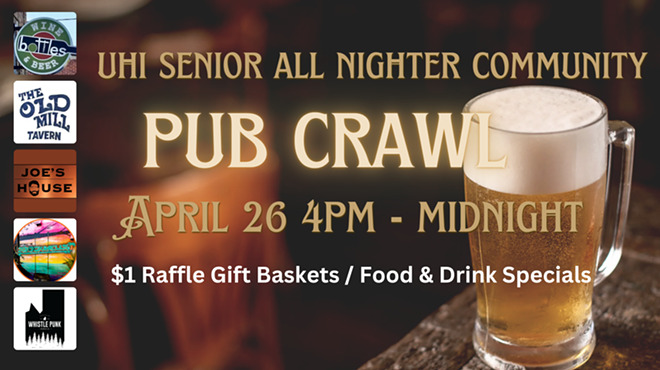 Image: University High School Senior All Nighter Community Pub Crawl