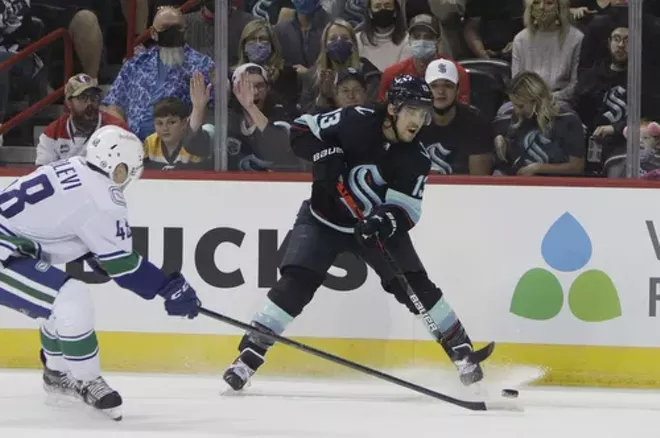 Image: Vancouver Canucks vs. Seattle Kraken Hockey 9/26/21