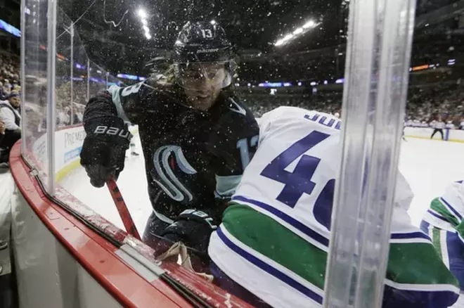 Image: Vancouver Canucks vs. Seattle Kraken Hockey 9/26/21