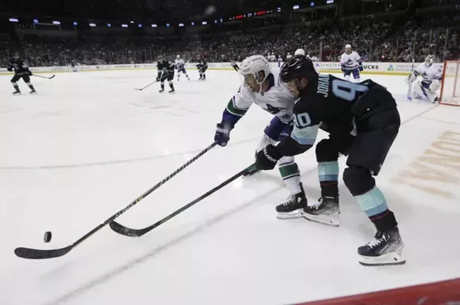 Image: Vancouver Canucks vs. Seattle Kraken Hockey 9/26/21