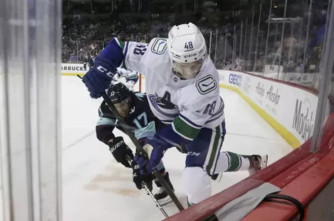 Image: Vancouver Canucks vs. Seattle Kraken Hockey 9/26/21