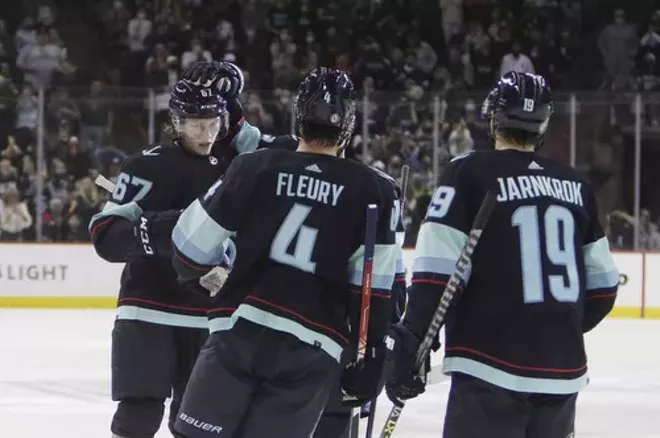 Image: Vancouver Canucks vs. Seattle Kraken Hockey 9/26/21
