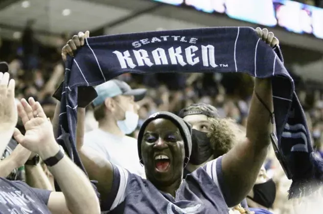 Image: Vancouver Canucks vs. Seattle Kraken Hockey 9/26/21
