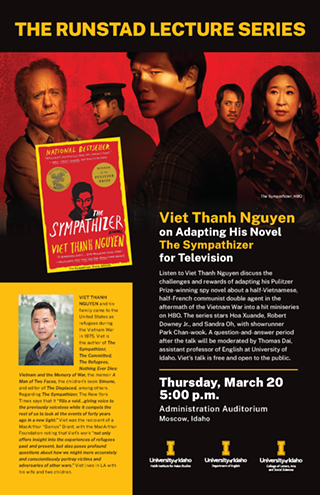 Image: Viet Thanh Nguyen: Adapting The Sympathizer for Television